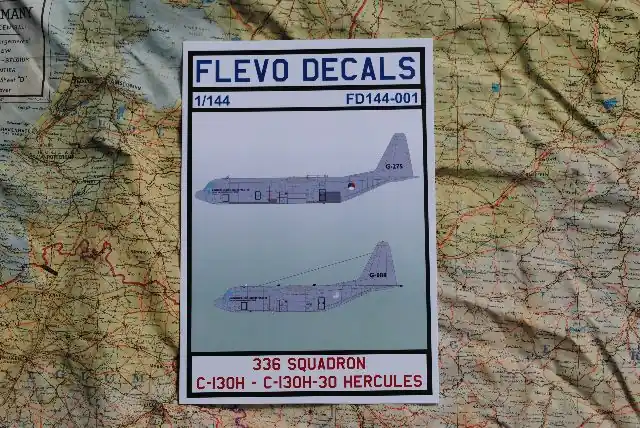 FD144-001 336 Squadron C-130H / C-130H-30 Hercules Shop Nu